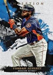 2021 Topps Inception Base Set Yordan Alvarez #68 card