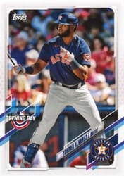 2021 Topps Opening Day Base Set Yordan Alvarez #29 card