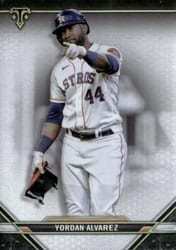 2021 Topps Triple Threads Base Set Yordan Alvarez #54 card