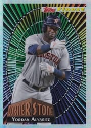 2022 Finest 1994 Finest Cornerstones Yordan Alvarez #94FC-YA card