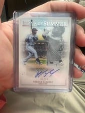 2022 Panini Chronicles Boys of Summer Autographs Yordan Alvarez #BOS-YA card
