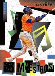 2022 Panini Diamond Kings Maestros Yordan Alvarez #M-10 card