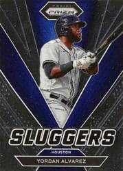 2022 Panini Prizm Sluggers Yordan Alvarez #SL-1 card