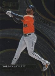 2022 Panini Select Moon Shots Yordan Alvarez #MS6 card