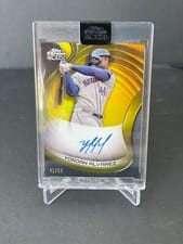 2022 Topps Chrome Black Autographs Yordan Alvarez #CBA-YA card