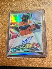 2022 Topps Chrome Future Stars Autograph Yordan Alvarez #FSA-YA card