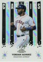 2022 Topps Chrome New Classics Yordan Alvarez #NC-12 card