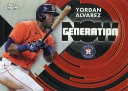 2022 Topps Chrome Update Generation Now Yordan Alvarez #GNC-16 card