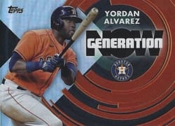 2022 Topps Generation Now Yordan Alvarez #GN-15 card