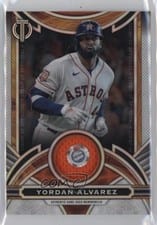 2022 Topps Tribute Stamp of Approval Yordan Alvarez #SOA-YA card