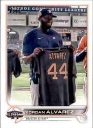 2022 Topps Update 2022 MLB All-Stars Yordan Alvarez #ASG-27 card
