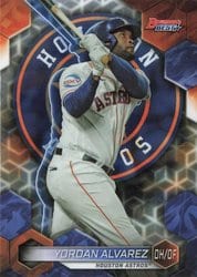 2023 Bowman's Best Base Set Yordan Alvarez #46 card