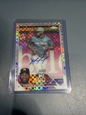 2023 Topps Chrome Update 2023 All-Star Game Autograph Yordan Alvarez #ASGA-YA card