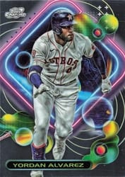 2023 Topps Cosmic Chrome Base Set Yordan Alvarez #193 card