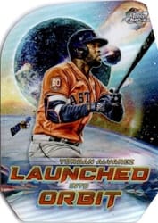 2023 Topps Cosmic Chrome Launched into Orbit Yordan Alvarez #LIO-13 card
