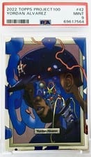 2023 Topps Project 100 Base Set Yordan Alvarez #42 card