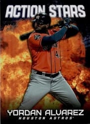 2023 Topps Update Action Stars Yordan Alvarez #AS-9 card