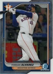 2024 Bowman Chrome Base Set Yordan Alvarez #48 card