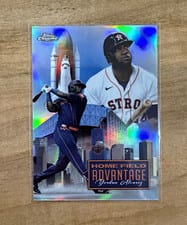 Yordan Alvarez 2024 Topps Chrome Update Home Field Advantage #HFAC-3