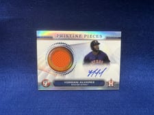 2024 Topps Pristine Pieces Autograph Relic Yordan Alvarez #PPAR-YA card