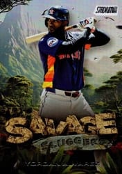 2025 Stadium Club Savage Sluggers Yordan Alvarez #SS-25 card