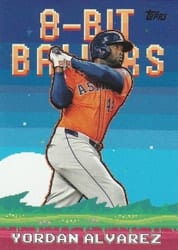 2025 Topps 8-Bit Ballers Yordan Alvarez #8B-14 card