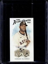 2025 Topps Allen & Ginter 1889 N22 (Minis) Yordan Alvarez #N222-10 card