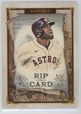 2025 Topps Allen & Ginter Rip Cards Yordan Alvarez #RIP-100 card