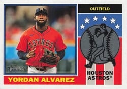 2025 Topps Heritage 1976 Player Icons Yordan Alvarez #76PI-14 card