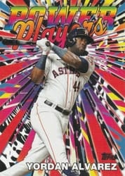 2025 Topps Power Players Yordan Alvarez #PP-7 card