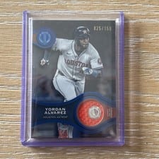 2025 Topps Tribute Stamp Of Approval Yordan Alvarez #SOA-YA card