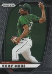 2025 Panini Prizm Base Set Yordanny Monegro #25 card