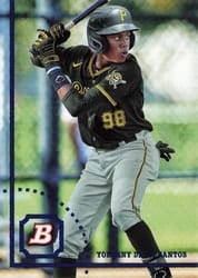2022 Bowman Heritage Prospects Yordany De Los Santos #BHP-5 card