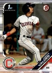 2019 Bowman Draft Base Set Yordys Valdes #BD-14 card