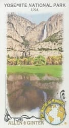 2023 Topps Allen & Ginter Mini World of Wonder Yosemite National Park, U.S.A. #WOW-49 card
