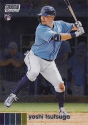 2020 Stadium Club Chrome Base Set Yoshi Tsutsugo #64 card