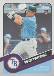 2020 Topps Brooklyn Collection Base Set Yoshi Tsutsugo #29 card