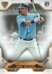 2020 Topps Triple Threads Base Set Yoshi Tsutsugo #6 card