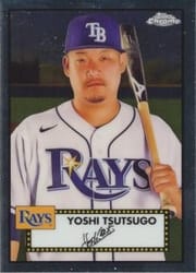 2021 Topps Chrome Platinum Anniversary Base Set Yoshi Tsutsugo #319 card