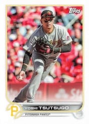 2022 Topps Mini Base Set Yoshi Tsutsugo #US46 card