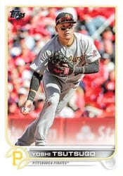 2022 Topps Update Base Set Yoshi Tsutsugo #US46 card
