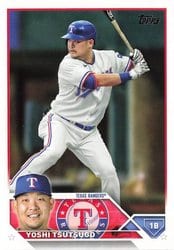 2023 Topps Base Set Yoshi Tsutsugo #404 card