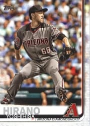 2019 Topps Base Set Yoshihisa Hirano #421 card