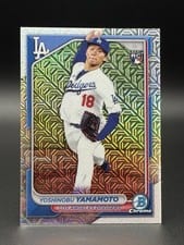 2024 Bowman Yoshinobu Yamamoto Mega Box Mojo #36 card