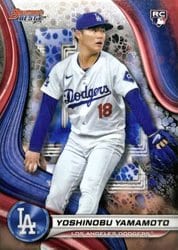 2024 Bowman's Best Base Set Yoshinobu Yamamoto #34 card
