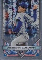 2024 Bowman Sterling Base Set Yoshinobu Yamamoto #BSR-40 card