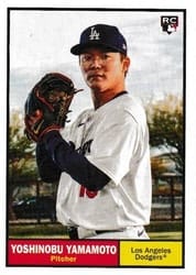2024 Topps Archives Base Set Yoshinobu Yamamoto #61 card