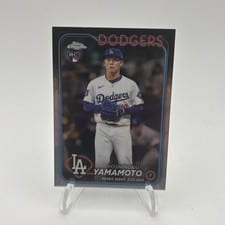 2024 Topps Chrome Update Yoshinobu Yamamoto #USC108 card