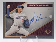 2024 Topps Diamond Icons Autographs Yoshinobu Yamamoto #AC-YY card