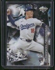 2024 Topps Finest Diamond Yoshinobu Yamamoto #DF-18 card